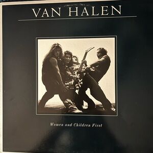 Van Halen 'Women and Children First' Vinyl Record Vintage